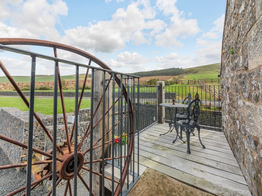 Terrace | The Granary - Old Mill Holidays, West Moneylaws, near Cornhill-upon-Tweed
