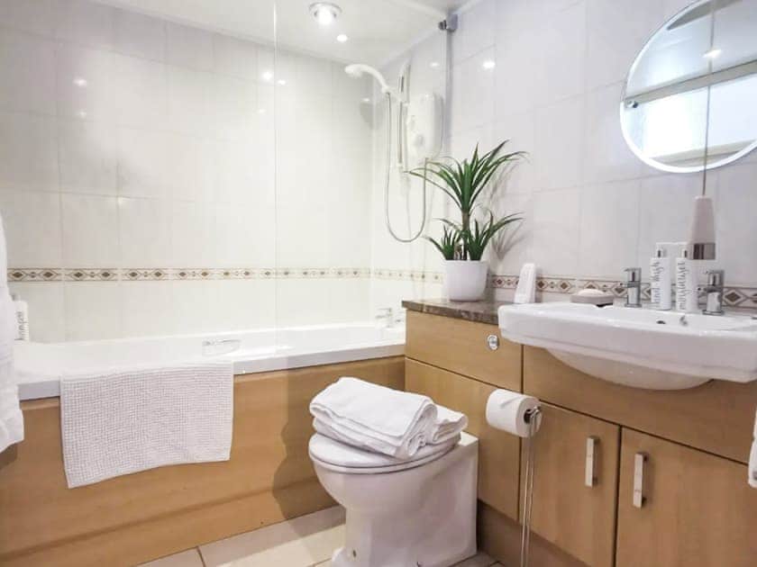 Bathroom | Y Beudy - Mwdlwscwm Farm, Llannon, Llanelli
