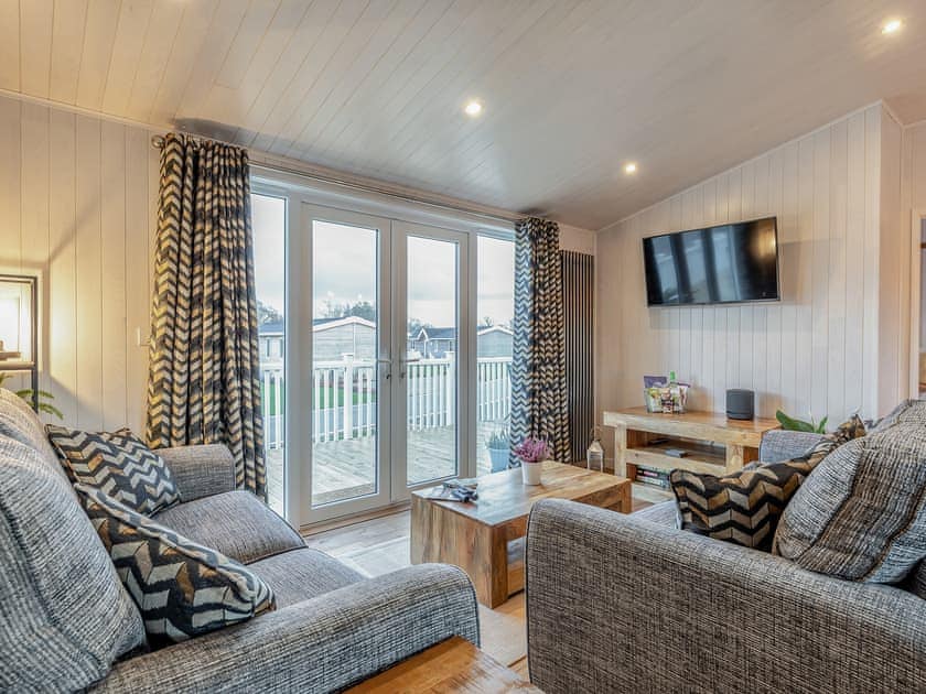 Living area | Heather Lodge, Willington, near Derby