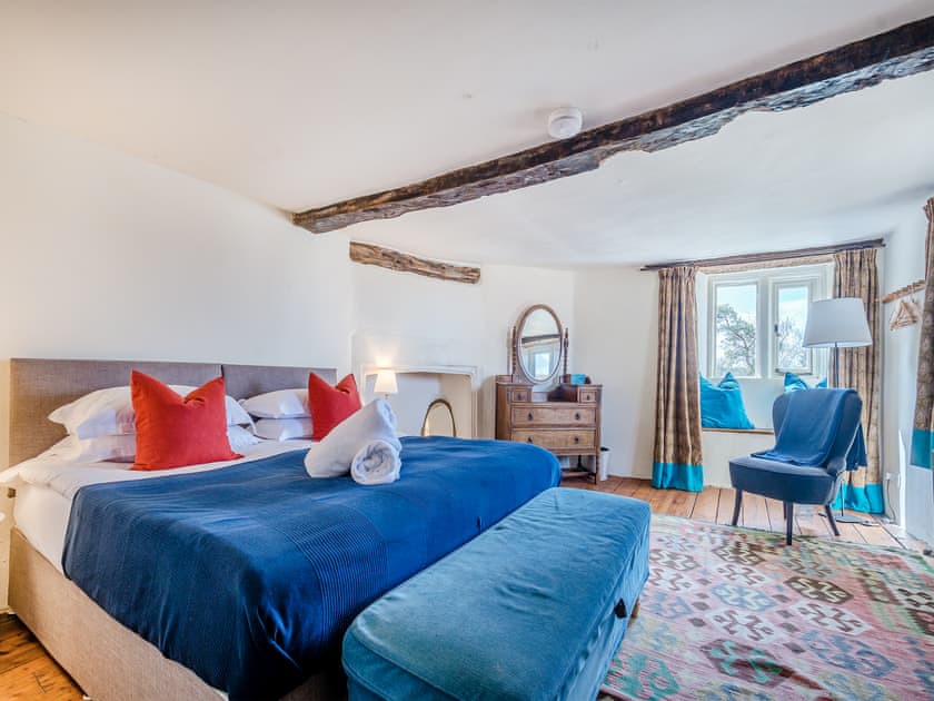 Bedroom 4 - super king bed | The Malthouse, Norton St. Philip, near Bath