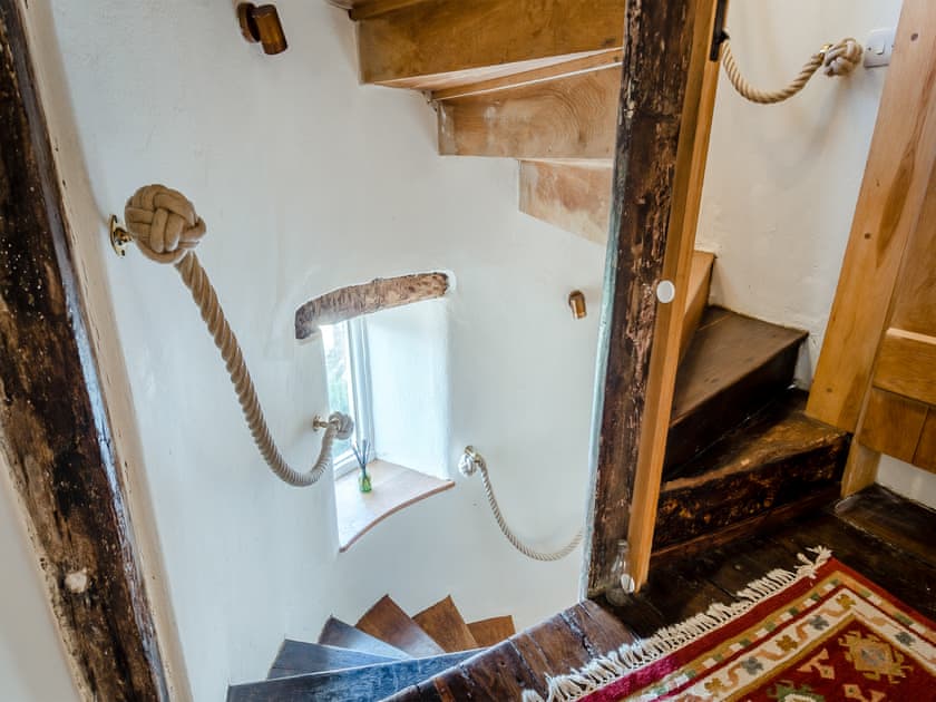 Turret staircase  | The Malthouse, Norton St. Philip, near Bath