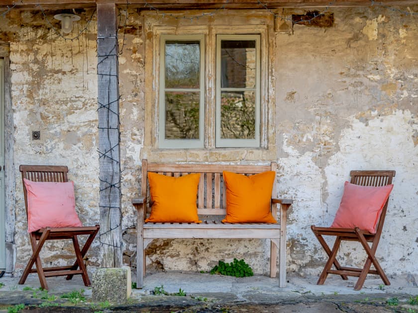 Outdoor area | The Malthouse, Norton St. Philip, near Bath