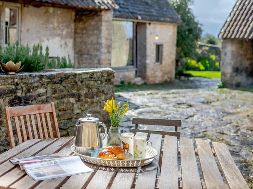 Outdoor area | The Malthouse, Norton St. Philip, near Bath
