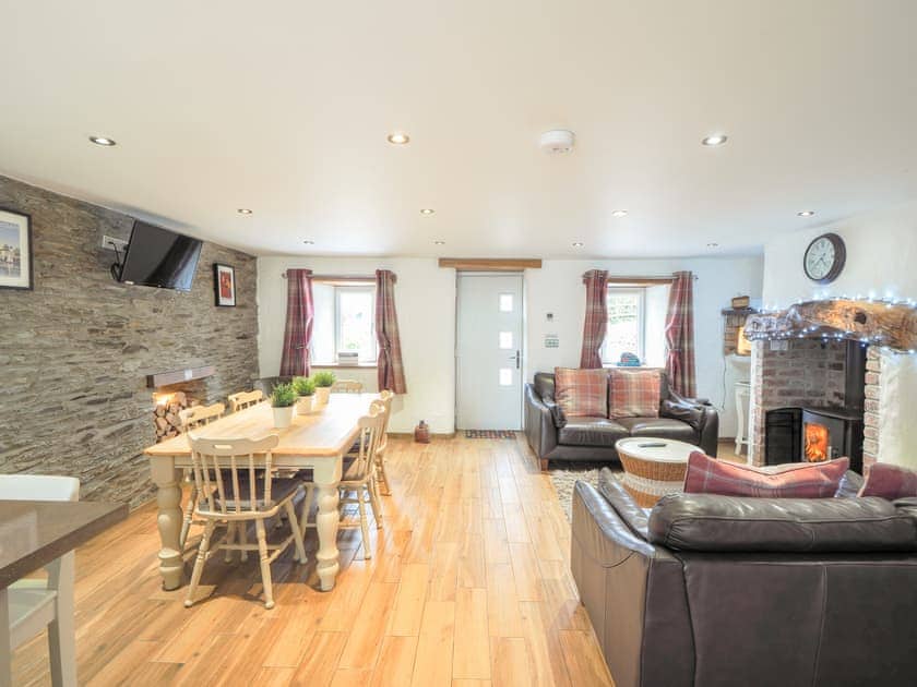 Open plan living space | Ty Canol, Rhoshill, near Cardigan