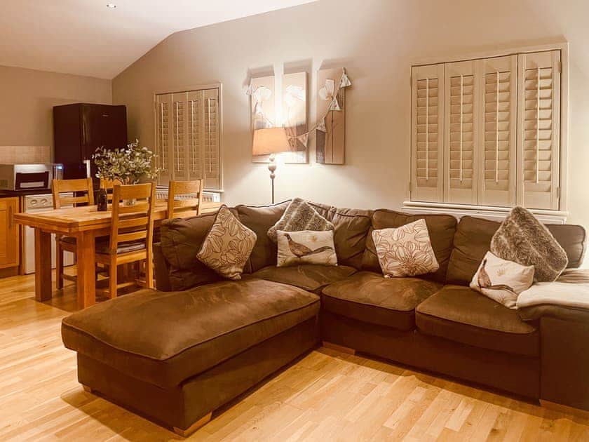 Open plan living space | Kingfisher Lodge - South View Lodges, Exeter