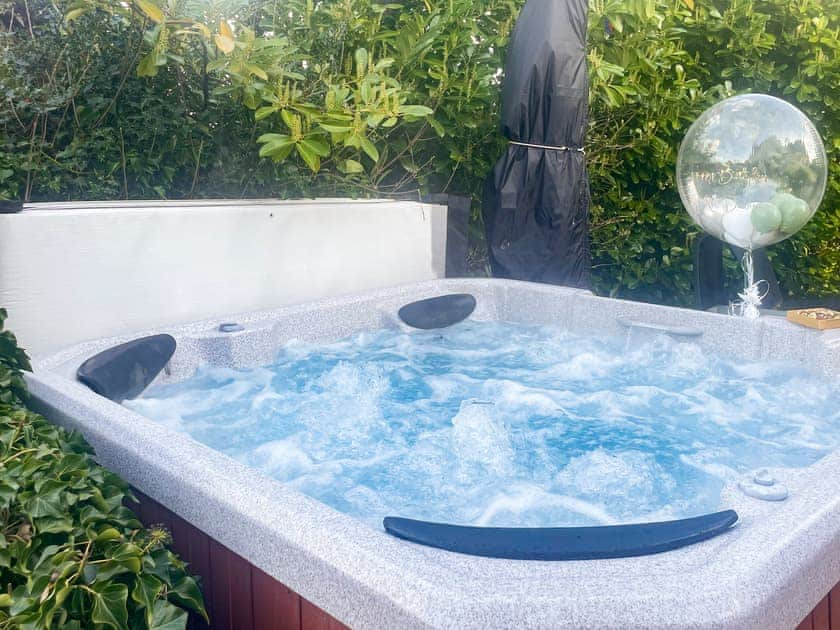 Hot tub | Old Church Farm, Hinstock, near Market Drayton