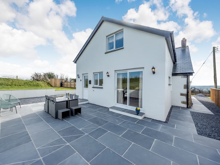 Outdoor area | Gelli Villa, Hebron, near Narberth