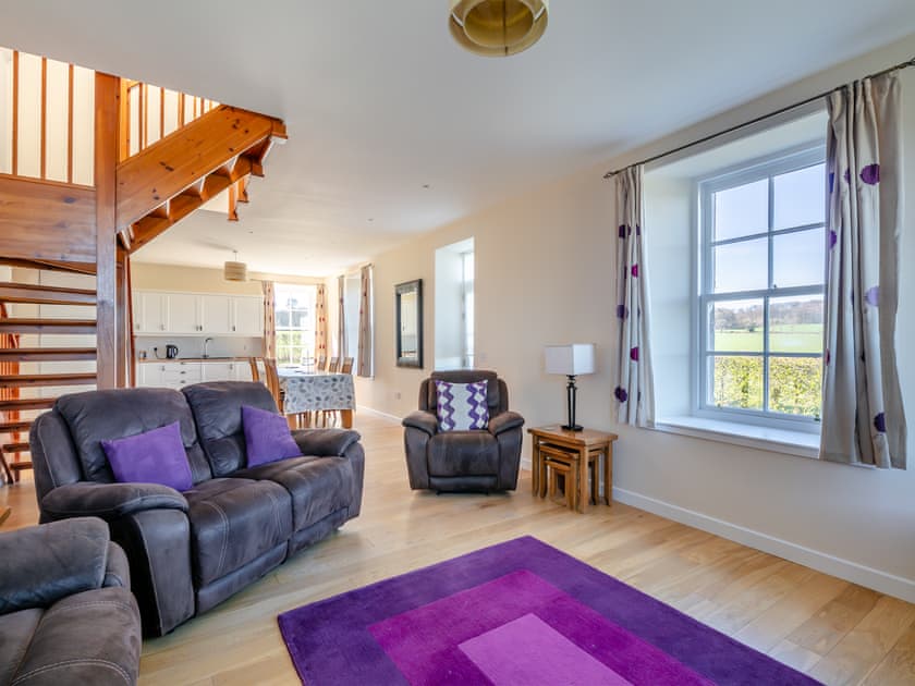 Living area | Meadowgreen Farmhouse, Lour, near Forfar