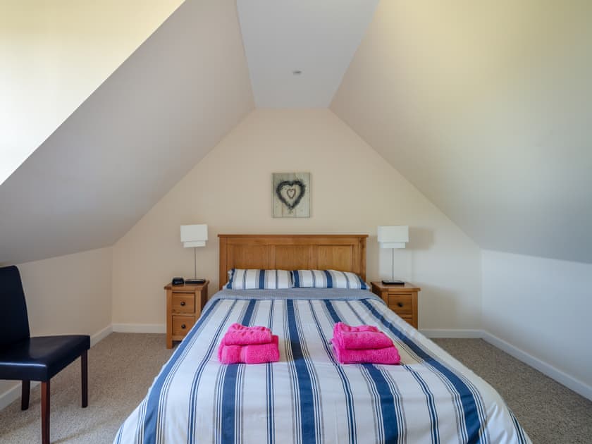 Double bedroom | Meadowgreen Farmhouse, Lour, near Forfar