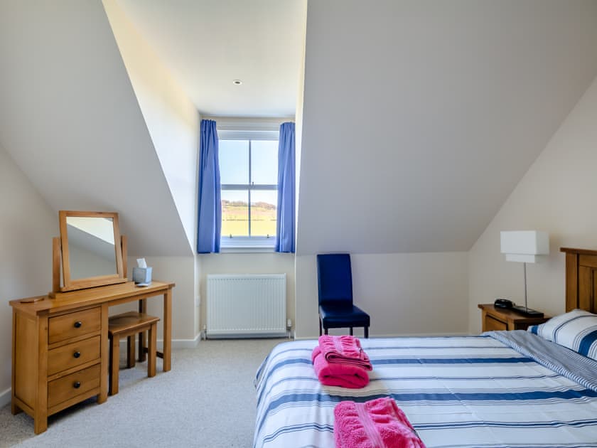 Double bedroom | Meadowgreen Farmhouse, Lour, near Forfar