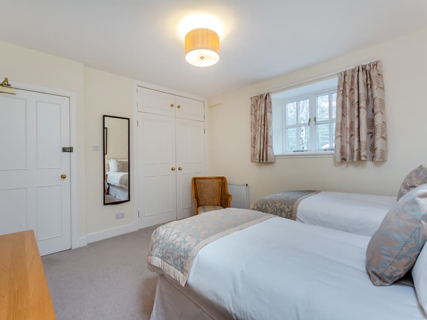 Twin bedroom | Cruives Lodge, Beauly, near Inverness