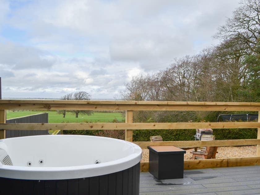 Hot tub | The Coach House - Blaithwaite Estate, Waverton, near Wigton