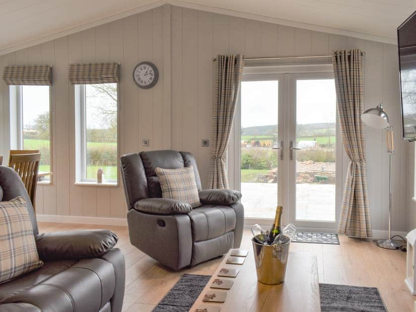 Living area | Holly Lodge - Holly and Pines Holidays, Holywell