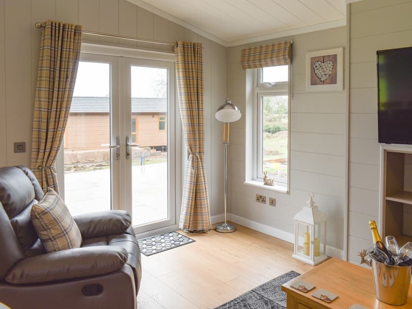 Living area | Holly Lodge - Holly and Pines Holidays, Holywell