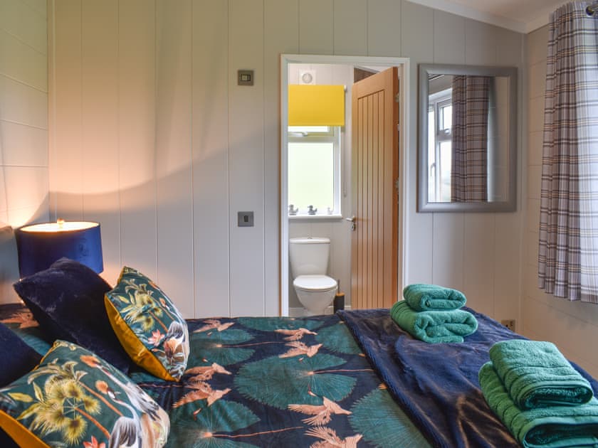 Double bedroom | Holly Lodge - Holly and Pines Holidays, Holywell