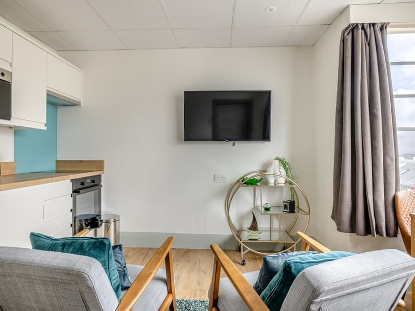 Open plan living space | Sunray Two - Sunray Suites, Barmouth