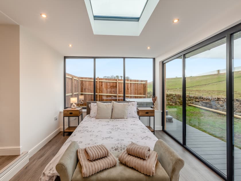 Double bedroom | The Bunker - Vallum Villas, Bardon Mill, nr Hexham