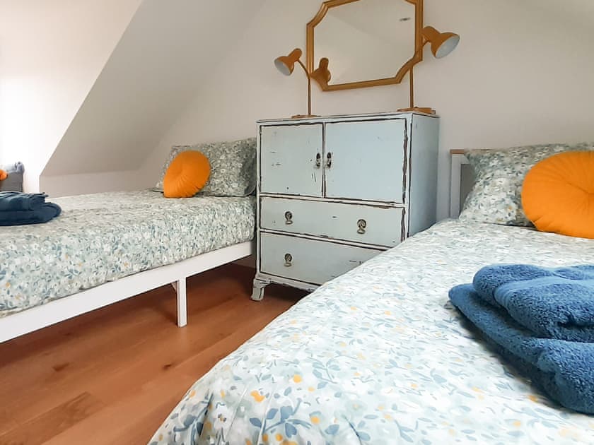 Twin bedroom | Cuillin View, Torrin, Isle of Skye