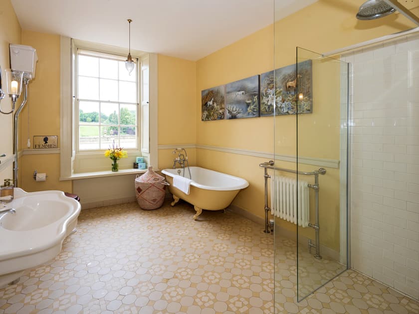 Bathroom | Bell Flat - Broughton Hall Estate, Broughton, near Skipton