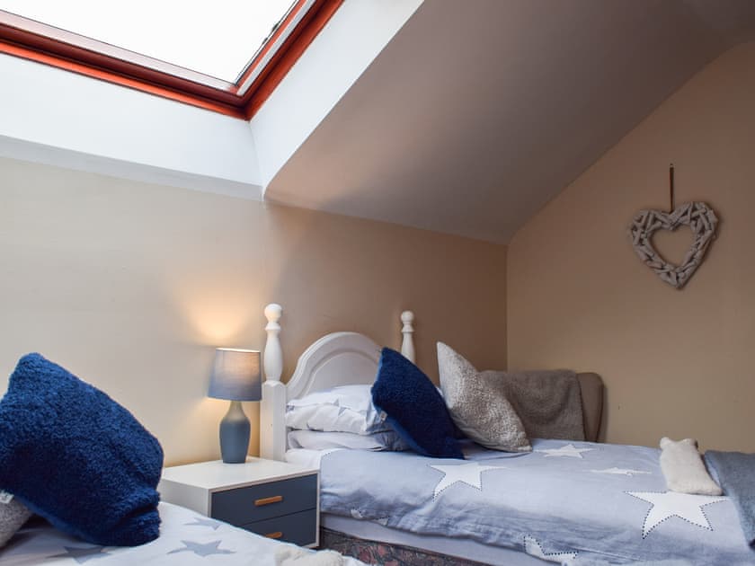 Twin bedroom | The Old Post Office at Loch Tay, Aberfeldy, near Loch Tay