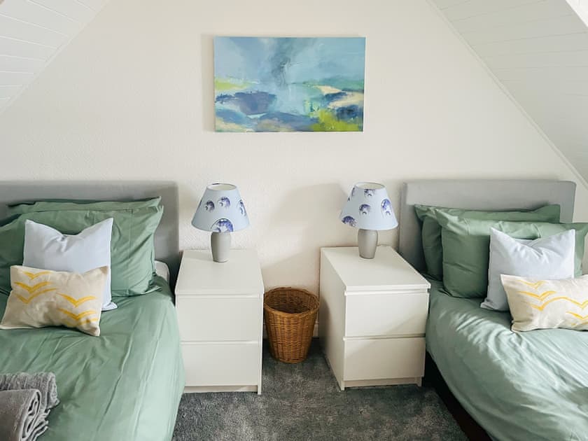 Twin bedroom | The Fisherman’s Cottage, Applecross