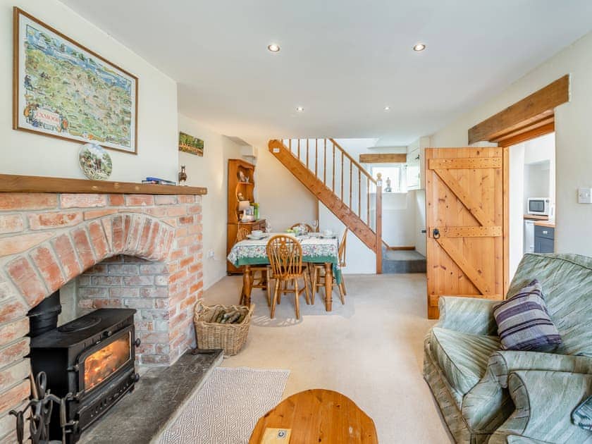 Living room/dining room | The Granary, Shirwell, near Barnstaple