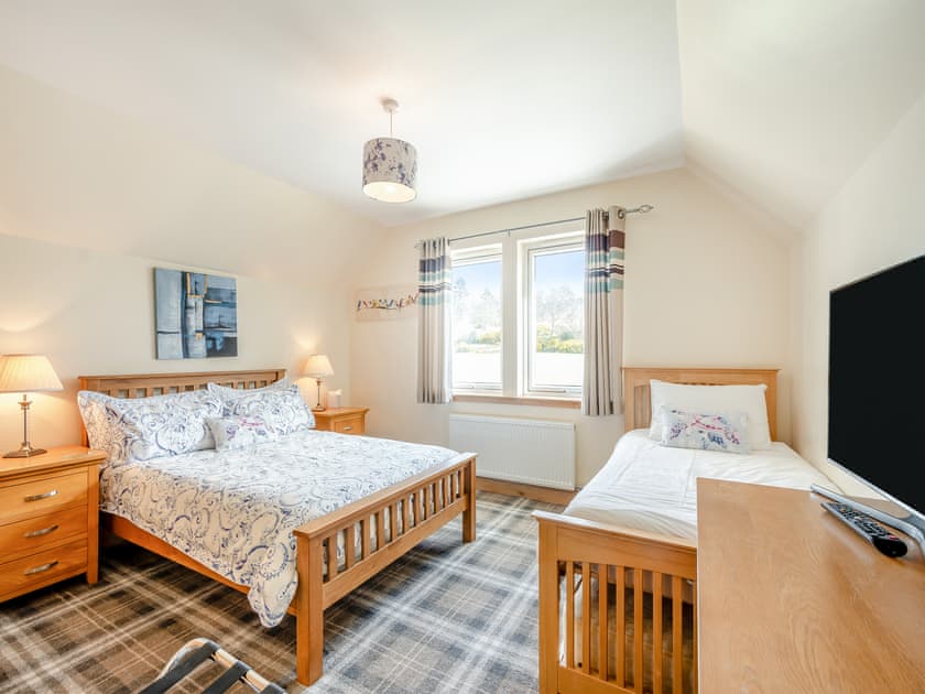Family bedroom | Sky View, Port Lamont near Dunoon