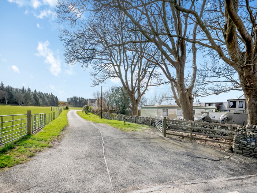 Driveway | Sky View, Port Lamont near Dunoon
