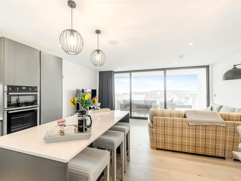 Open plan living space | 2 Chi An Mor, Carlyon Bay, near Saint Austell