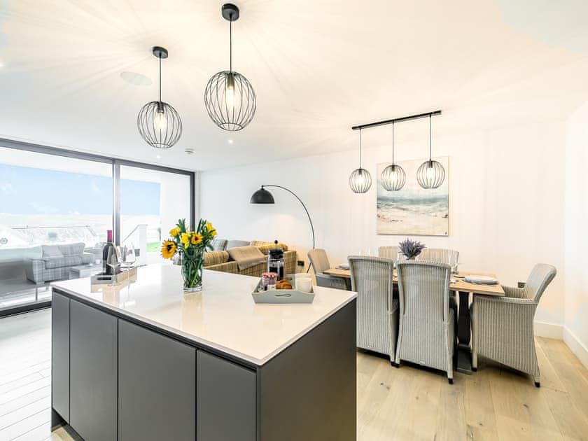 Open plan living space | 2 Chi An Mor, Carlyon Bay, near Saint Austell