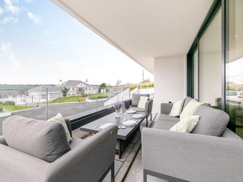 Outdoor area | 2 Chi An Mor, Carlyon Bay, near Saint Austell