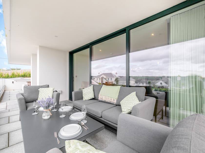 Outdoor area | 2 Chi An Mor, Carlyon Bay, near Saint Austell