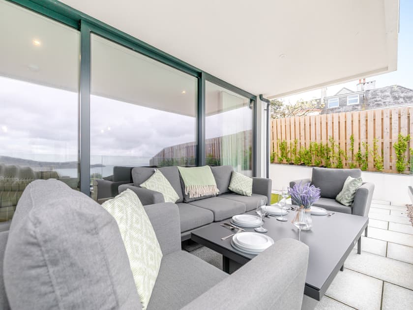 Outdoor area | 2 Chi An Mor, Carlyon Bay, near Saint Austell