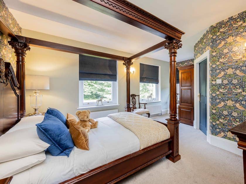 Four Poster bedroom | The Old Rectory, Leek