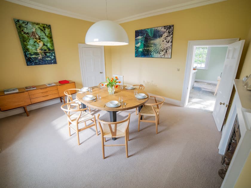Dining room | The Manse - Broughton Hall Estate, Broughton, near Skipton