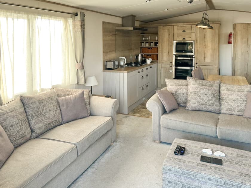 Open plan living space | 34 Fairways - Watton’s, Pwllheli