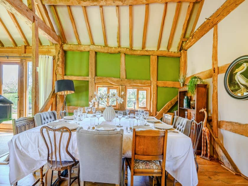Dining Area | The Learpool Barn, Welland, near Malvern