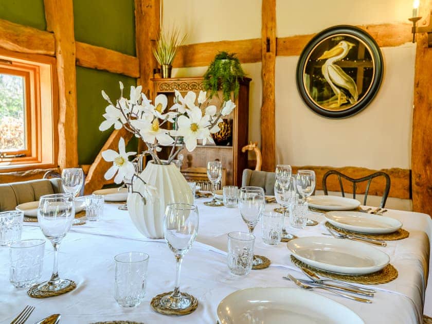 Dining Area | The Learpool Barn, Welland, near Malvern