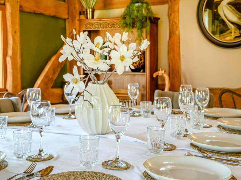Dining Area | The Learpool Barn, Welland, near Malvern