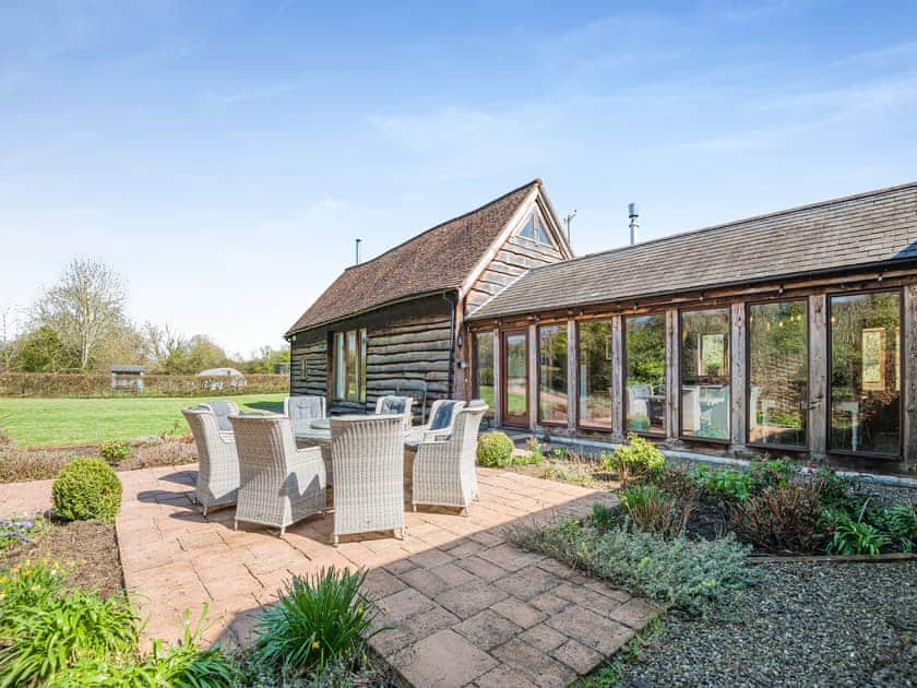 Patio | The Learpool Barn, Welland, near Malvern