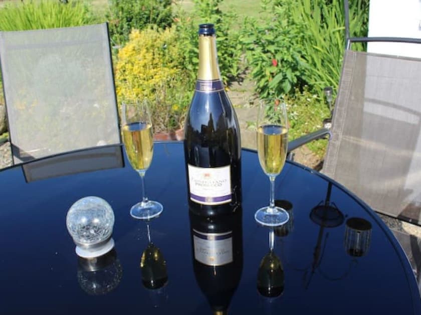 Outdoor area | Bunny Meadows, Llangynog, near Llansteffan