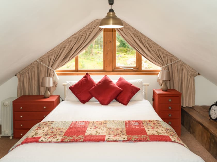 Double bedroom | Brook Lodge - Dartmoor Lodges, Doccombe, near Dunsford 