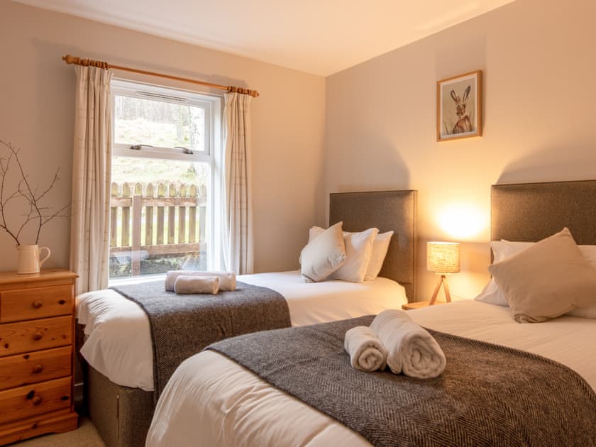Twin bedroom | Ford Cottage, Banchory