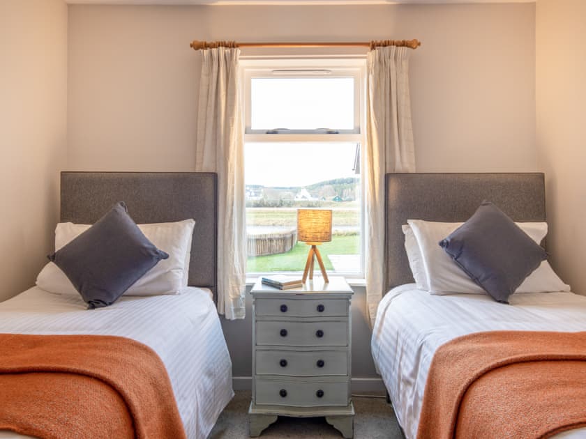 Twin bedroom | Ford Cottage, Banchory