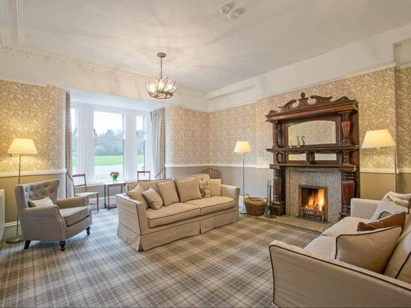 Living area | Potarch Lodge, Potarch, near Banchory