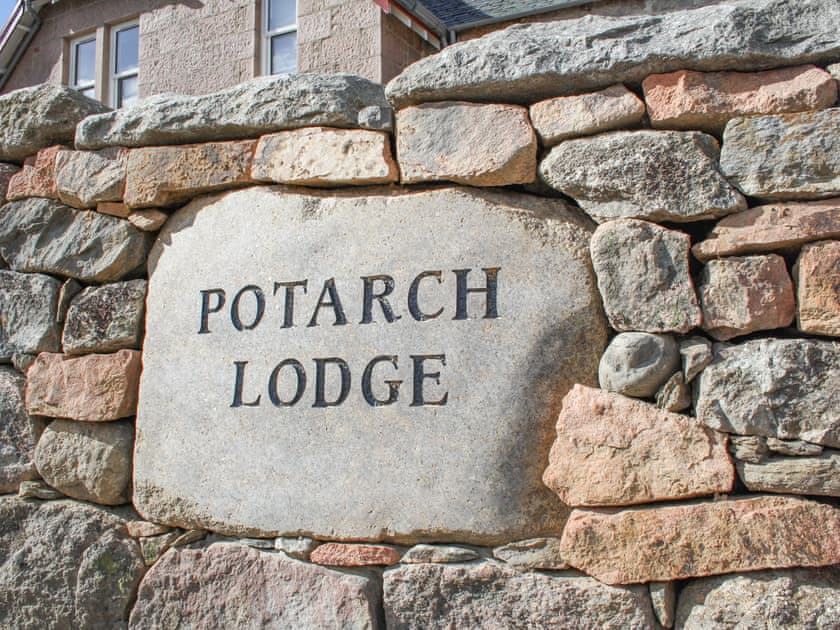 Outdoor area | Potarch Lodge, Potarch, near Banchory