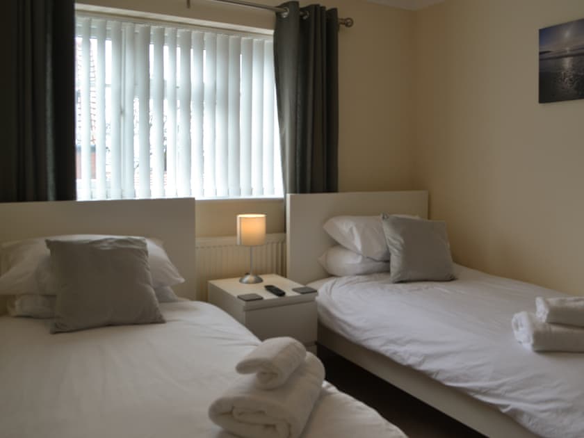 Twin bedroom | Filey Central Two - Filey Central Holidays, Filey