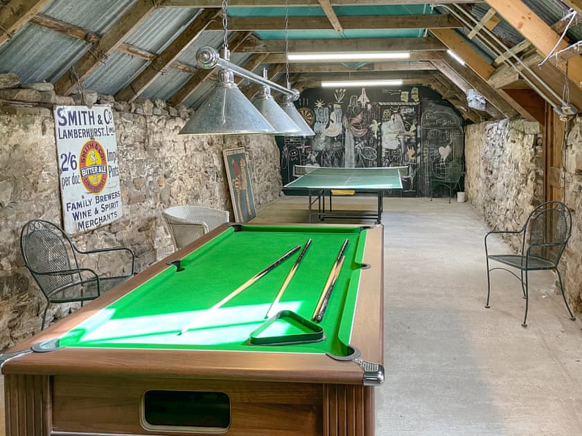 Games room | Burn of Aultmore Croft - Burn of Aultmore Croft Cottages, Glen of Newmill, near Keith