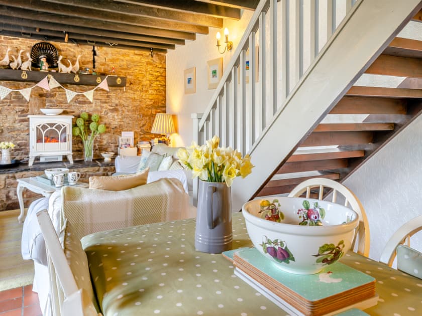 Living room/dining room | Ty Gwyn - Cefn Gorwydd Cottages, Gowerton, Gower