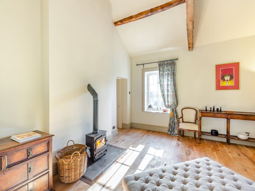 Living room | Apartment at Llanerchydol Hall, Welshpool